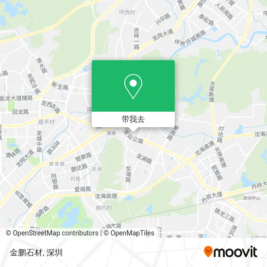 金鹏石材地图