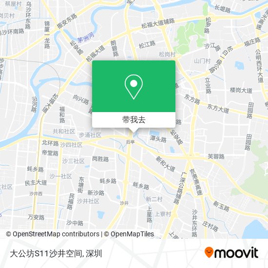 大公坊S11沙井空间地图