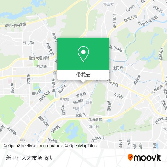 新里程人才市场地图