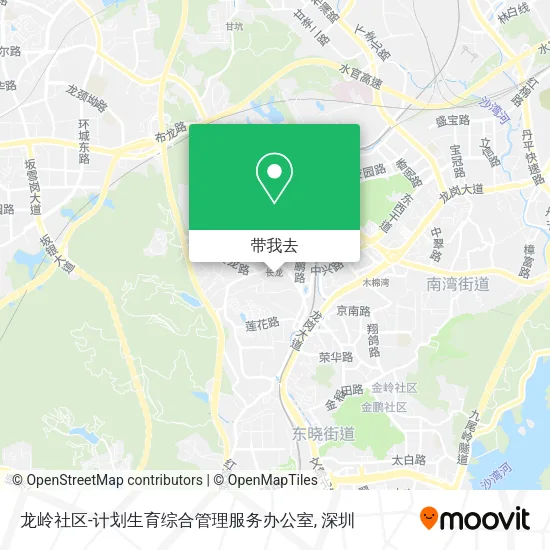龙岭社区-计划生育综合管理服务办公室地图