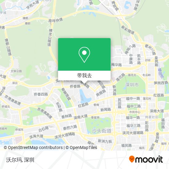 沃尔玛地图