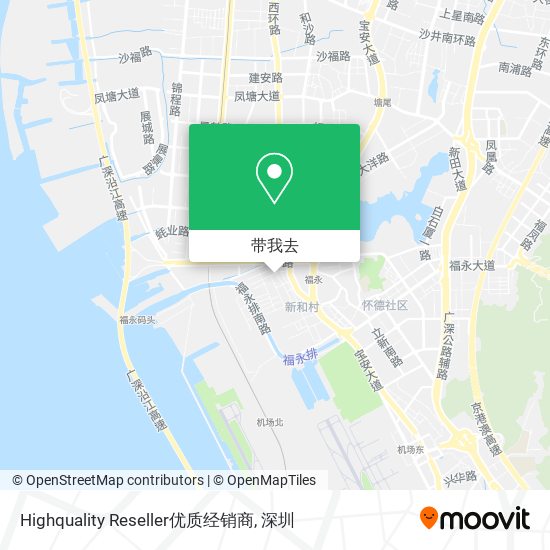 Highquality Reseller优质经销商地图