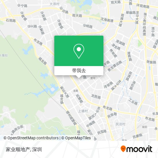 家业顺地产地图