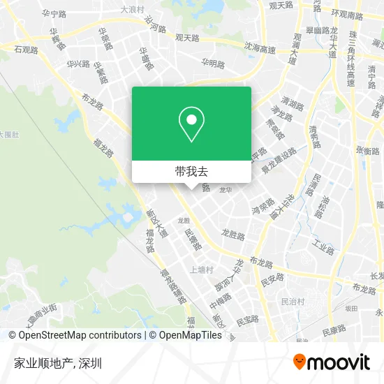 家业顺地产地图