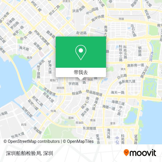 深圳船舶检验局地图