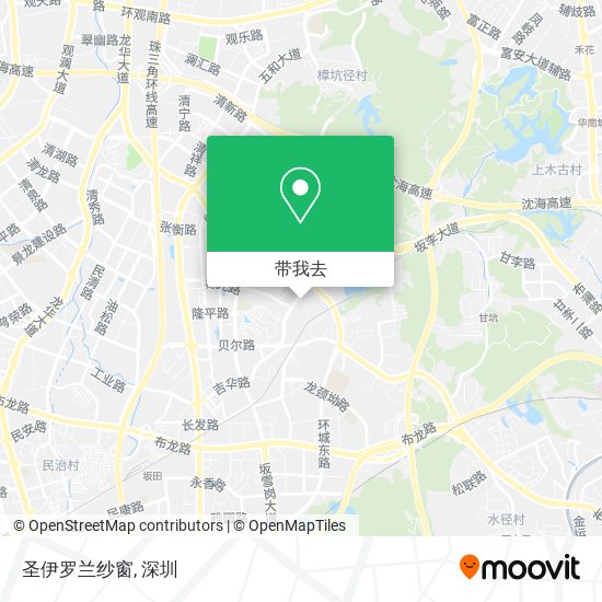 圣伊罗兰纱窗地图