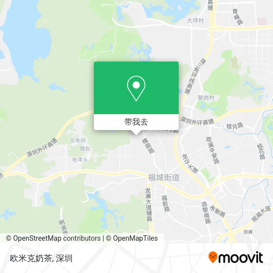 欧米克奶茶地图