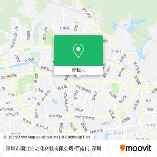 深圳市国业自动化科技有限公司-西南门地图