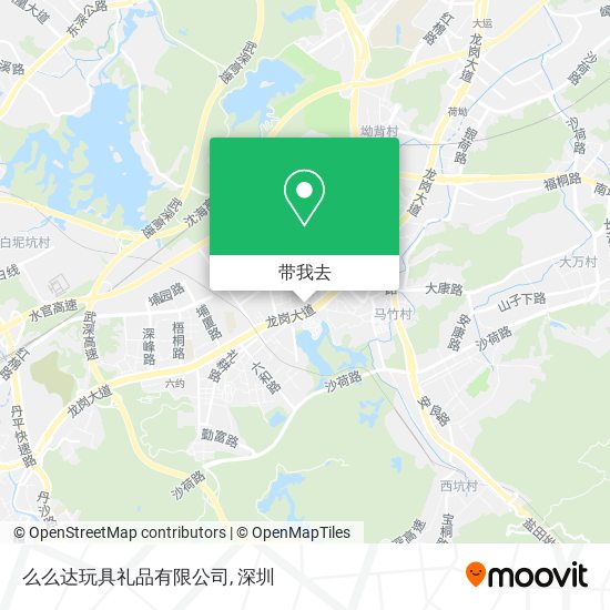 么么达玩具礼品有限公司地图