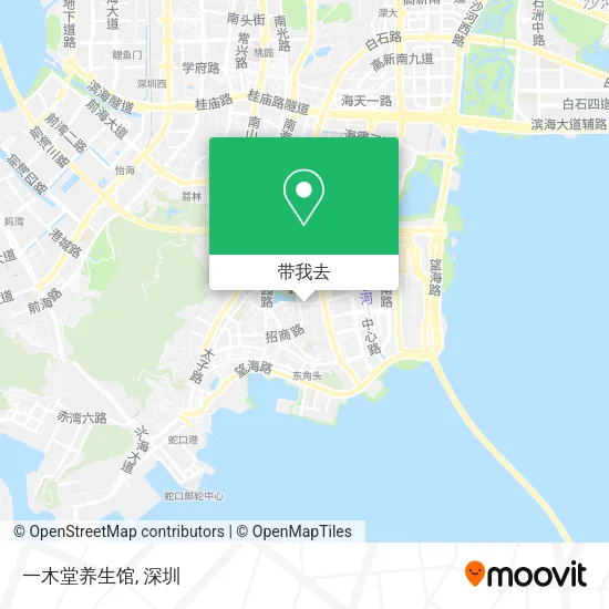 一木堂养生馆地图