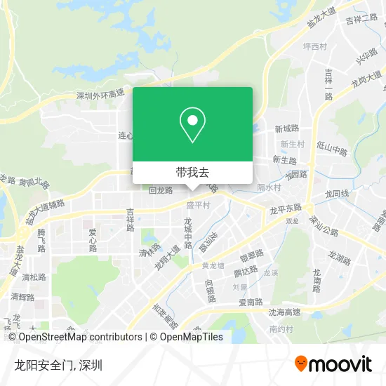 龙阳安全门地图