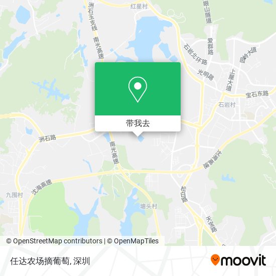 任达农场摘葡萄地图