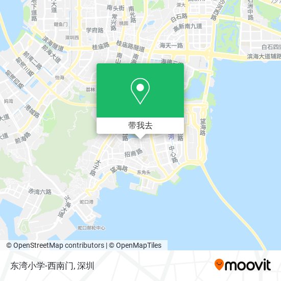 东湾小学-西南门地图