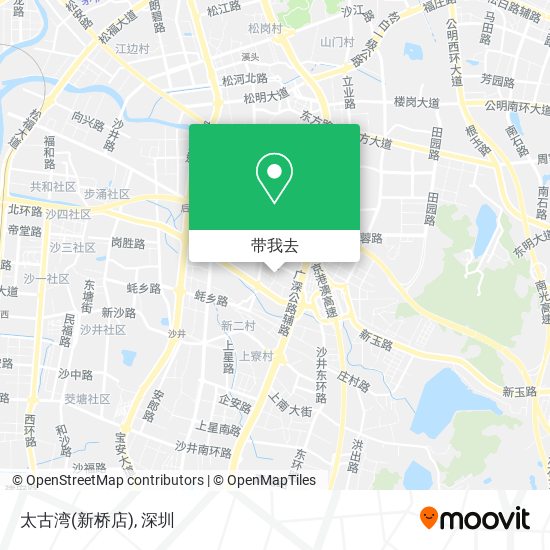 太古湾(新桥店)地图