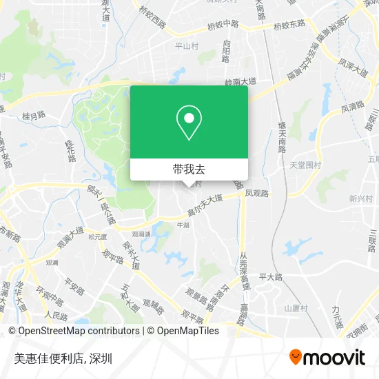 美惠佳便利店地图