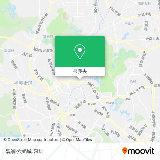 观澜·六韬城地图