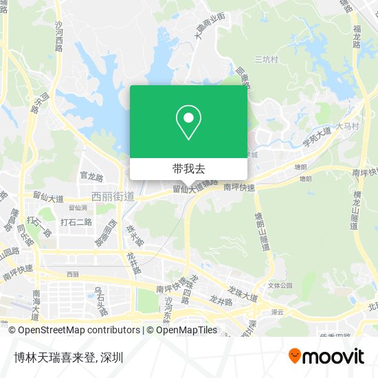 博林天瑞喜来登地图