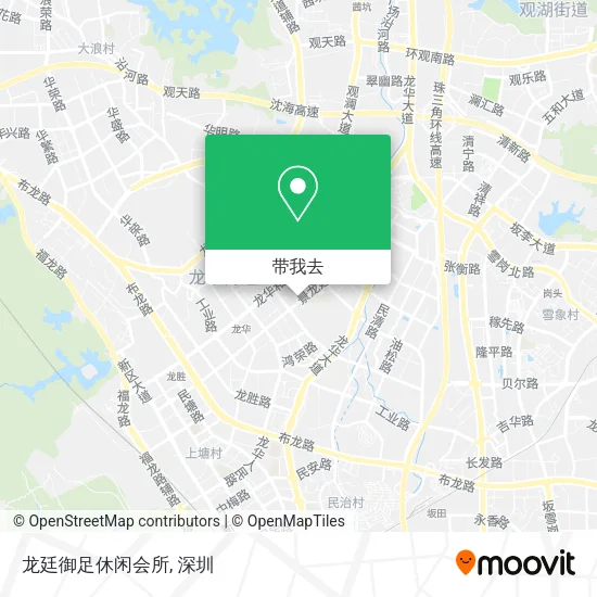 龙廷御足休闲会所地图