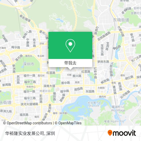 华裕隆实业发展公司地图