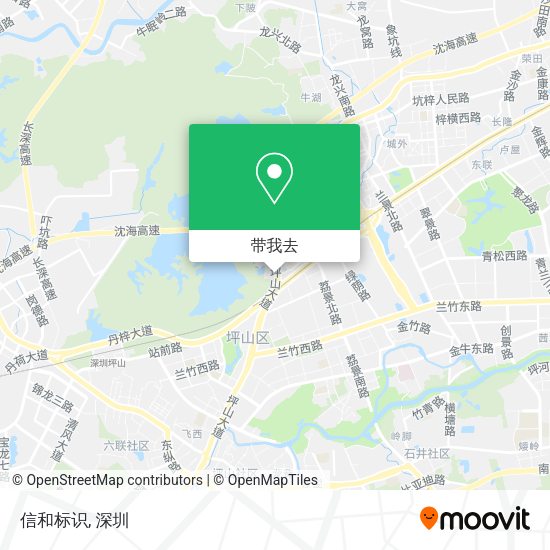 信和标识地图