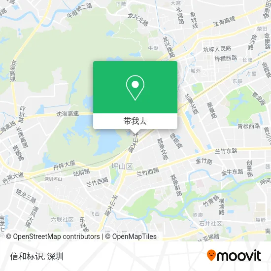 信和标识地图