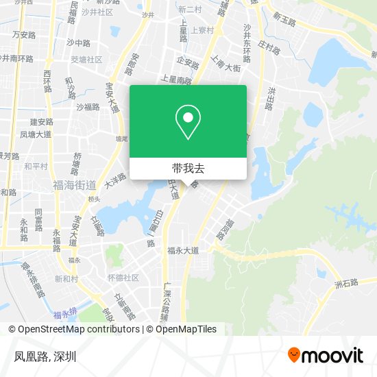 凤凰路地图