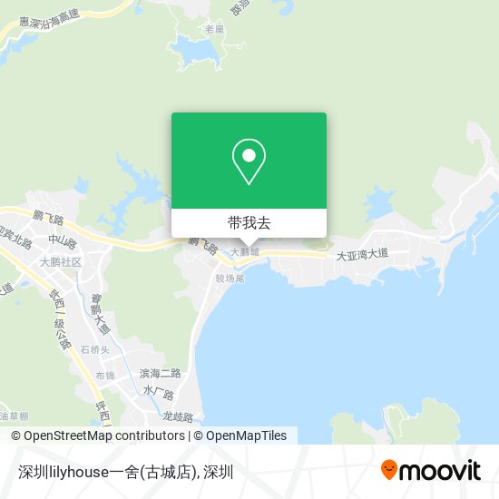 深圳lilyhouse一舍(古城店)地图