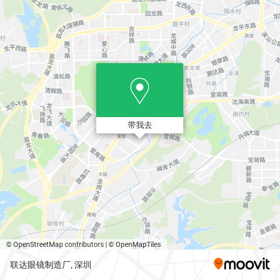 联达眼镜制造厂地图