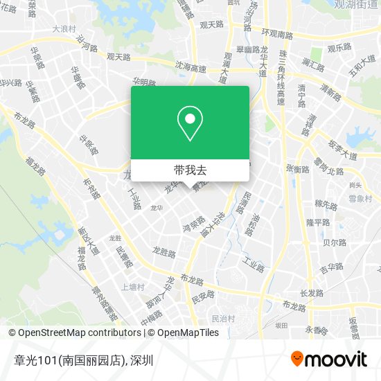 章光101(南国丽园店)地图
