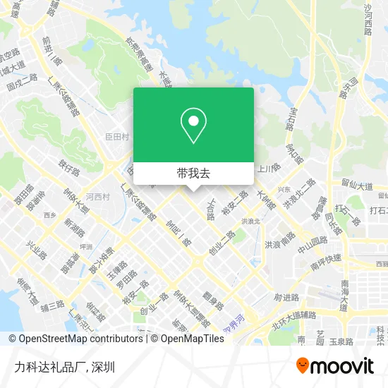 力科达礼品厂地图