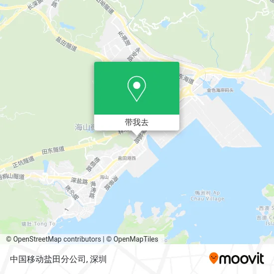 中国移动盐田分公司地图