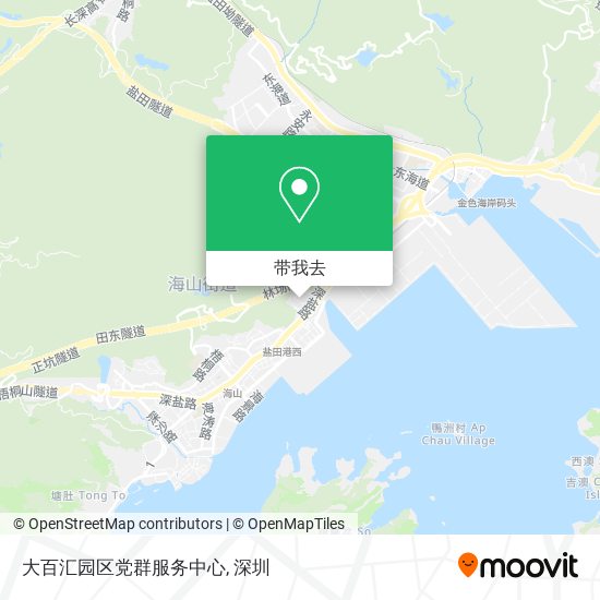 大百汇园区党群服务中心地图