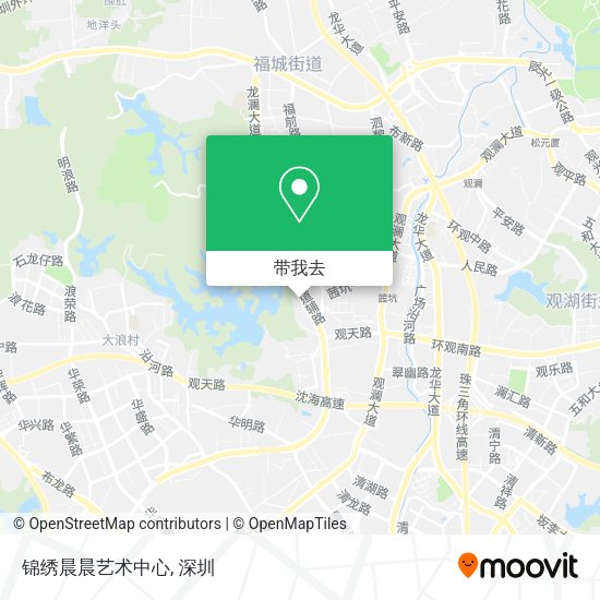 锦绣晨晨艺术中心地图