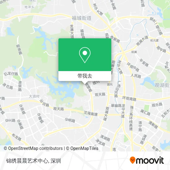 锦绣晨晨艺术中心地图