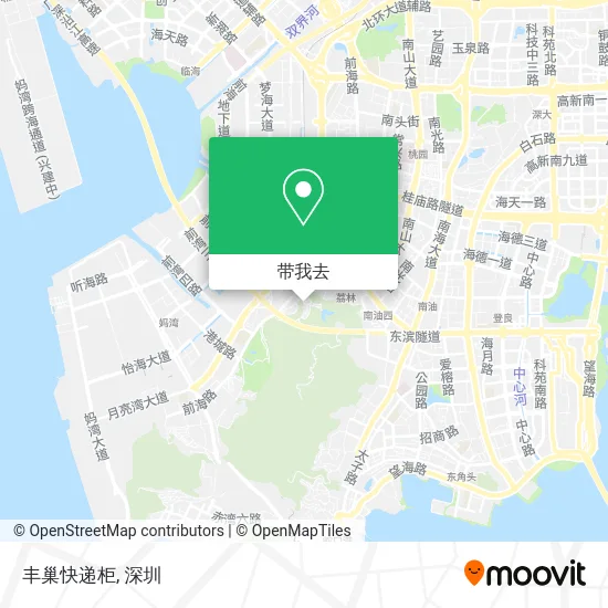 丰巢快递柜地图