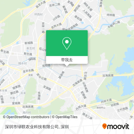 深圳市绿联农业科技有限公司地图
