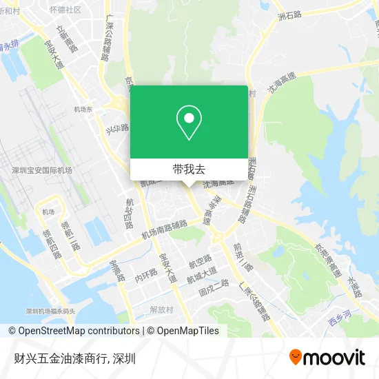 财兴五金油漆商行地图