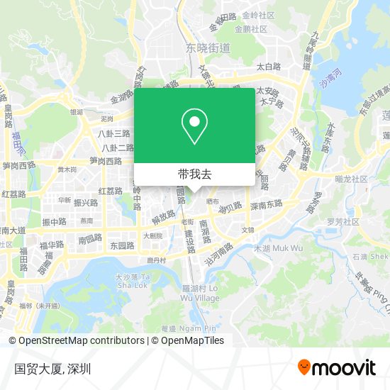 国贸大厦地图