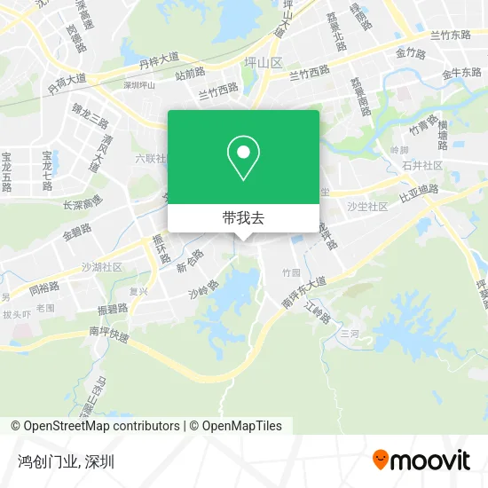 鸿创门业地图