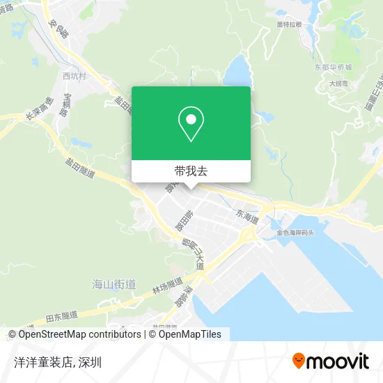 洋洋童装店地图