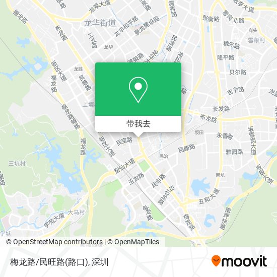 梅龙路/民旺路(路口)地图