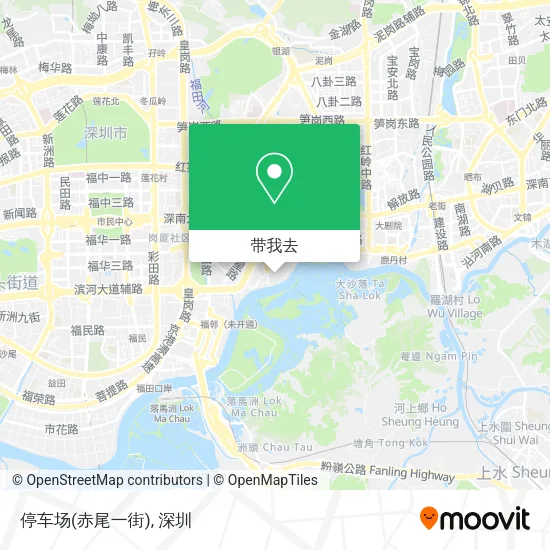 停车场(赤尾一街)地图