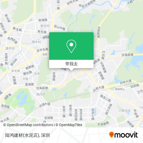 陆鸿建材(水泥店)地图