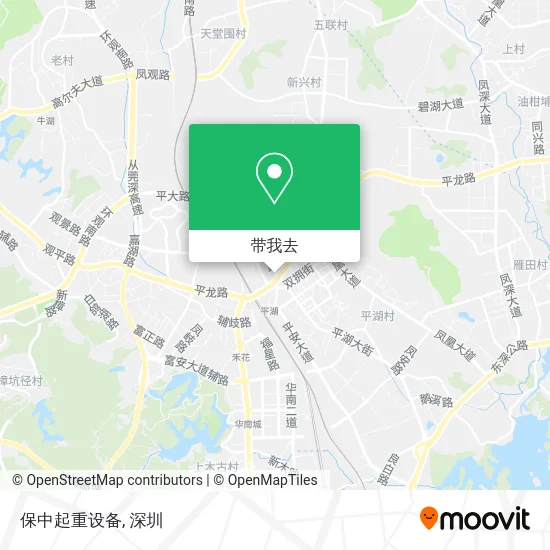 保中起重设备地图