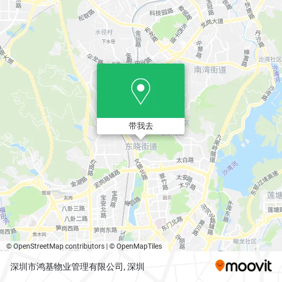 深圳市鸿基物业管理有限公司地图