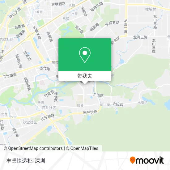 丰巢快递柜地图