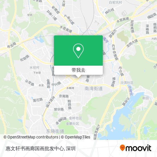 惠文轩书画廊国画批发中心地图