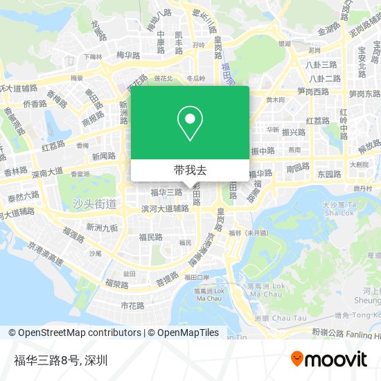 福华三路8号地图