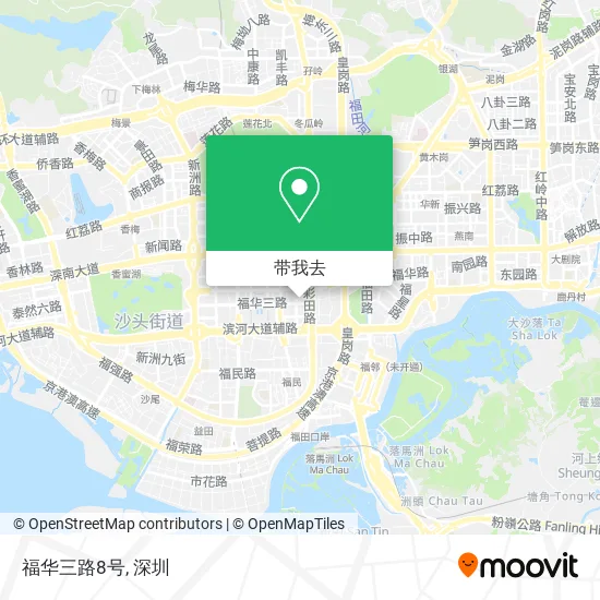 福华三路8号地图
