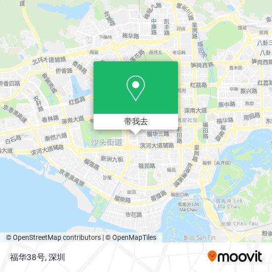 福华38号地图